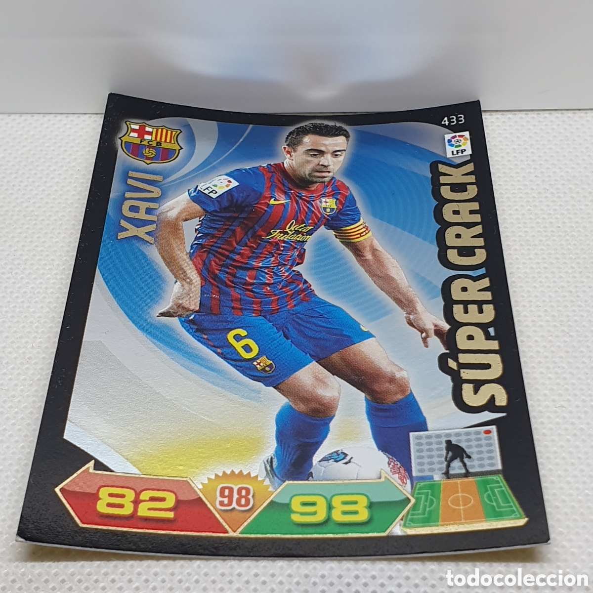 Cromos de f&uacute;tbol: ⚽️ CROMO DE FUTBOL XAVI SUPERCRACK ADRENALYN 2011-12 PANINI F.C. BARCELONA ALBUM - ESTAMPAS - CARTAS