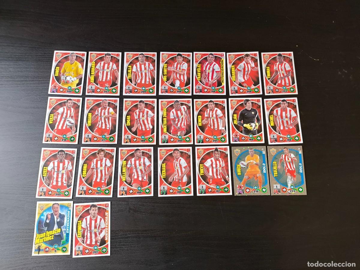 Figurine di Calcio: EQUIPO COMPLETO IDOLO ,FICHAJE ... ALMERIA PANINI ADRENALYN LIGA BBVA 2014 2015 NO ESTE