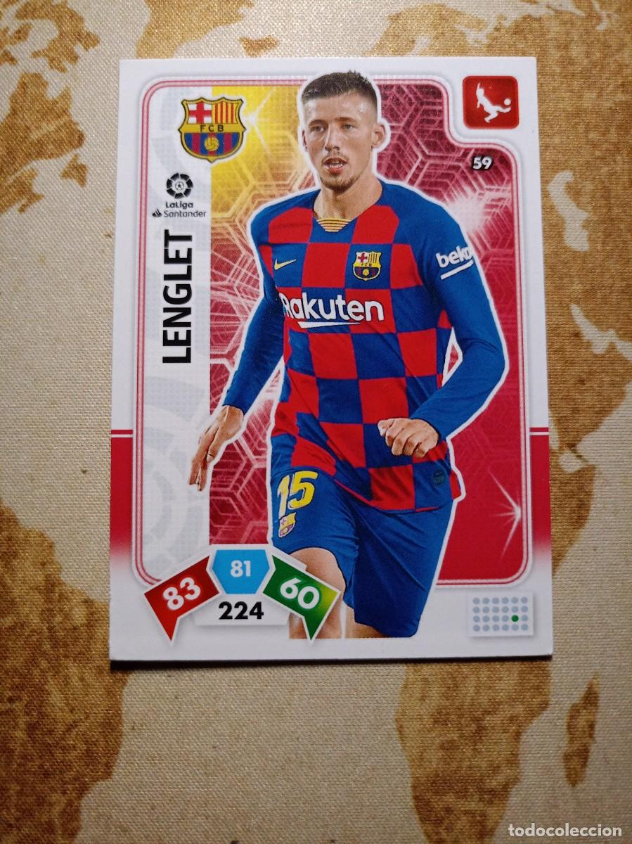 Fu&szlig;ball-Sticker: Barcelona 59 LENGLET Adrenalyn 2019-20