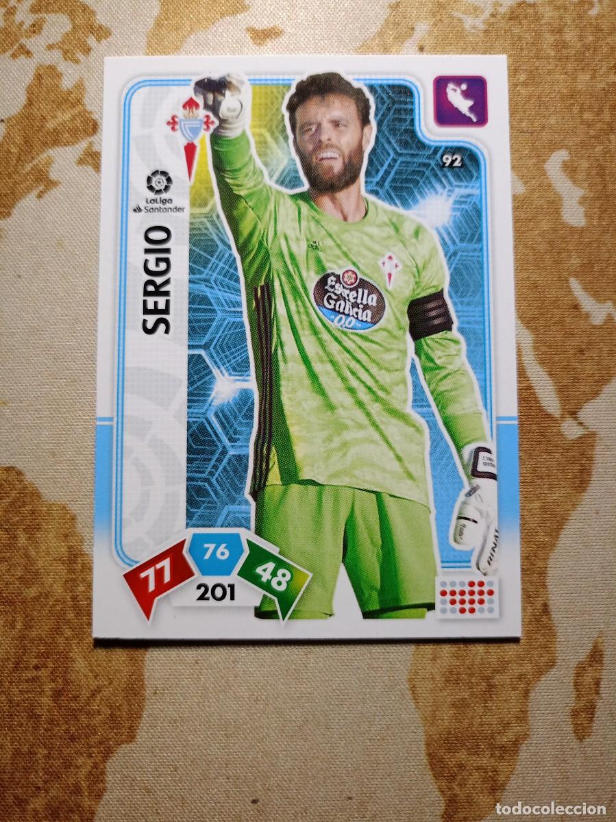 Cromos de f&uacute;tbol: Celta 92 SERGIO Adrenalyn 2019-20 - Foto 1