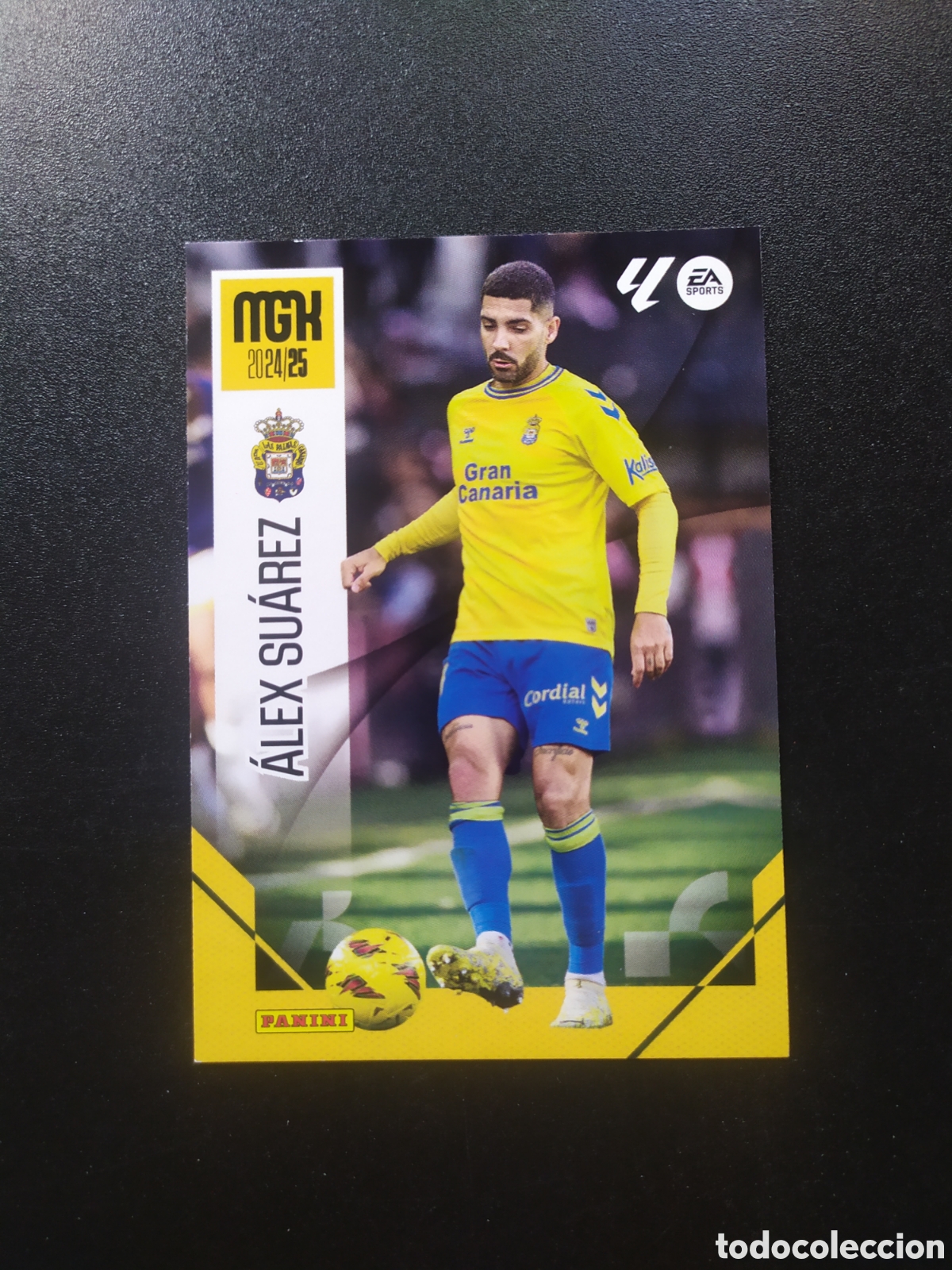 Cromos de f&uacute;tbol: Megacracks 2024 2025 24 25 panini Alex Su&aacute;rez n&deg; 185 Las Palmas