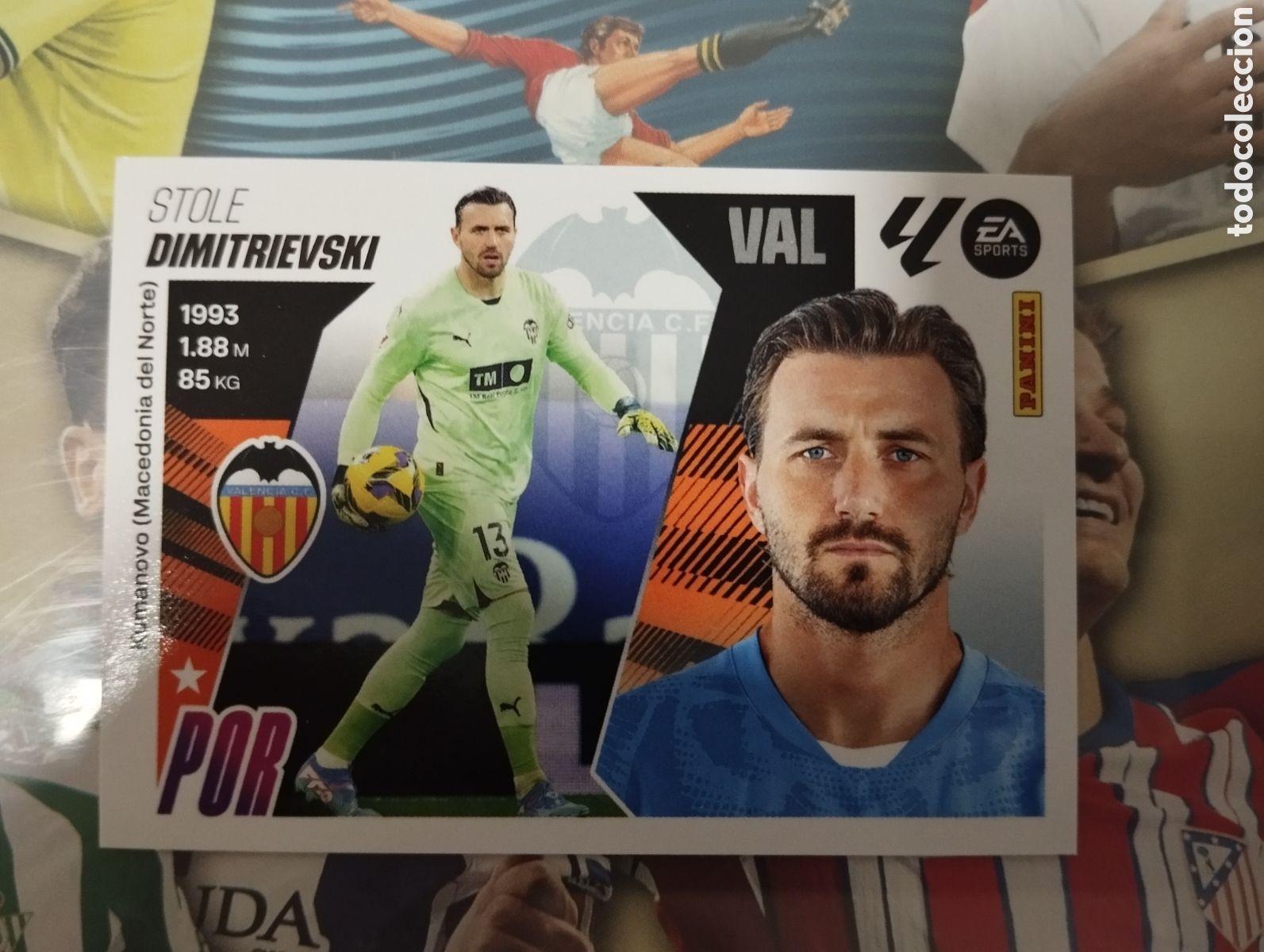 Figurine di Calcio: LIGA ESTE 2025 2026 25 26 - PANINI - N&ordm; 3 DIMITRIVSKI VALENCIA