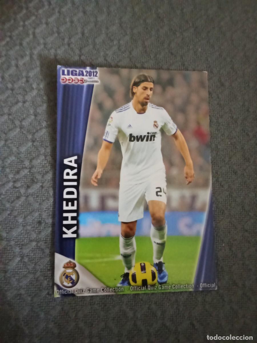 Fu&szlig;ball-Sticker: 41 khedira real Madrid quiz game collection 2012