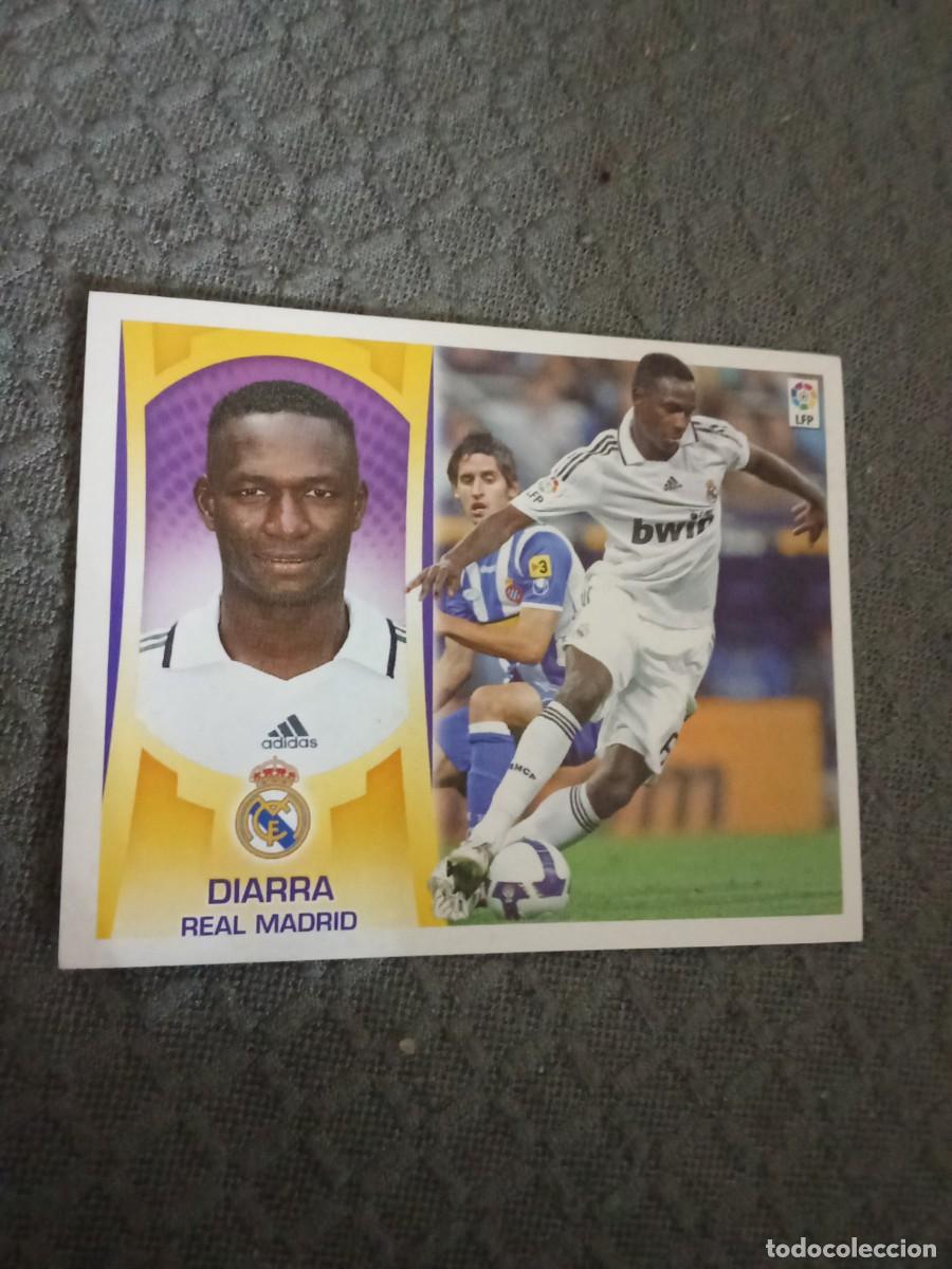 Fu&szlig;ball-Sticker: 9 b diarra real Madrid liga este 2009-10