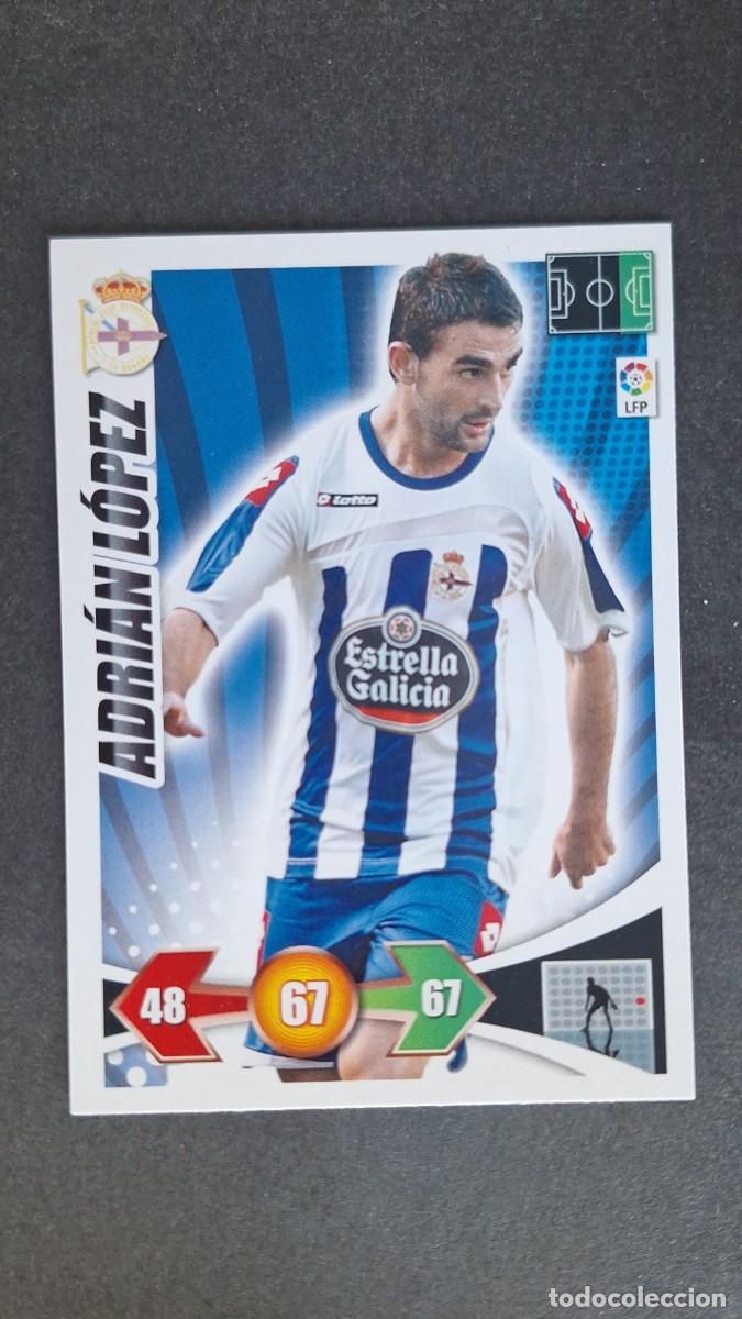 Fu&szlig;ball-Sticker: L3 ADRIAN LOPEZ DEPORTIVO DE LA CORU&Ntilde;A ADRENALYN XL LIGA 2009 2010 09 10 PANINI