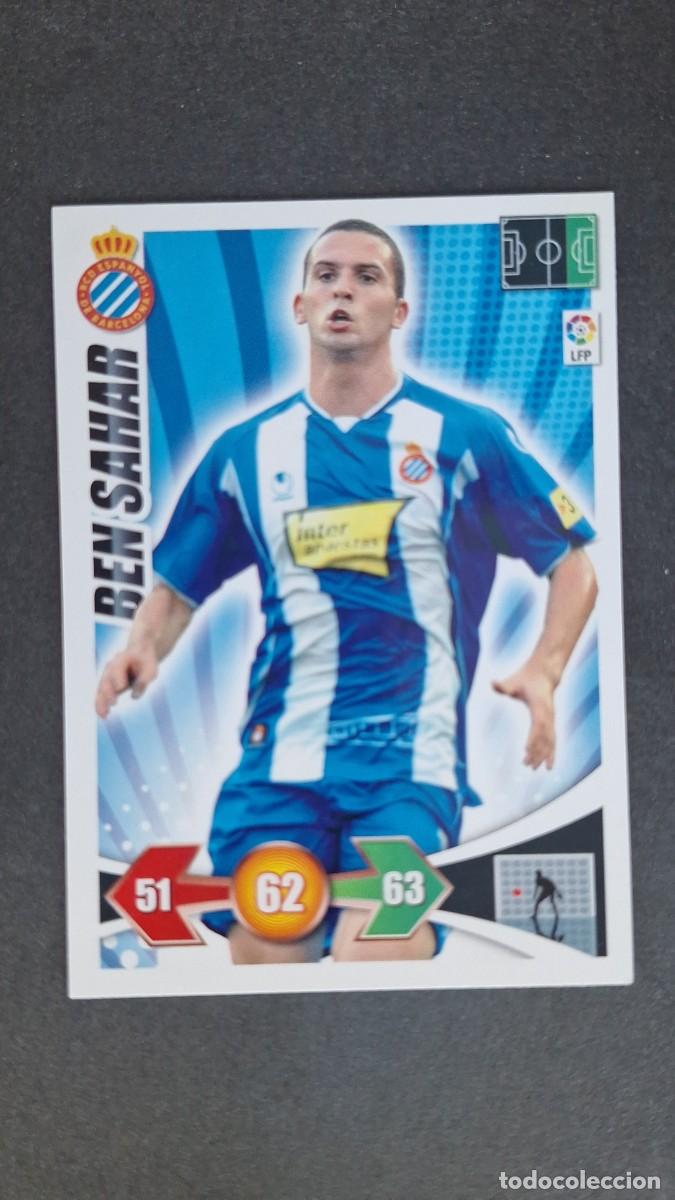 Cromos de F&uacute;tbol: L3 BEN SAHAR R. C. D. ESPA&Ntilde;OL ADRENALYN XL LIGA 2009 2010 09 10 PANINI