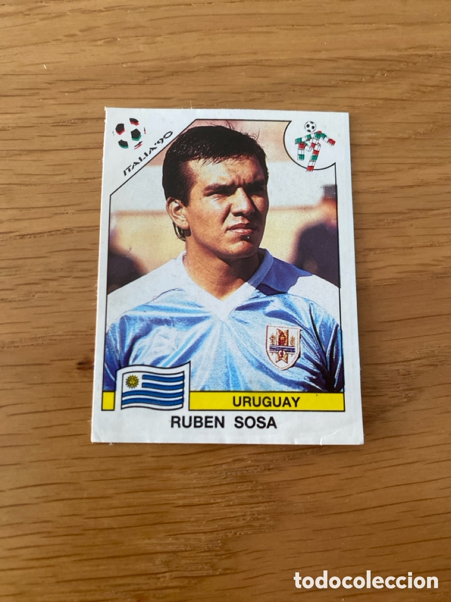 Fu&szlig;ball-Sticker: Cromo panini mundial Italia 90 n&uacute;mero 380 Sosa - Stickers album world cup Italy 1990