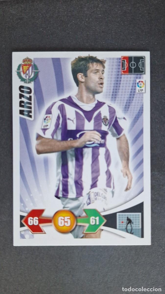 Fu&szlig;ball-Sticker: L3 ARZO REAL VALLADOLID ADRENALYN XL LIGA 2009 2010 09 10 PANINI