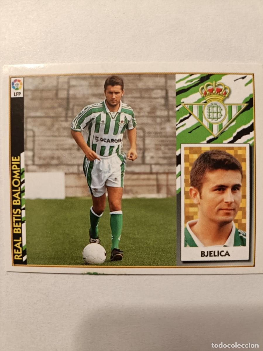 Cromos de F&uacute;tbol: BJELICA REAL BETIS BALOMPIE LIGA 97/98 ESTE
