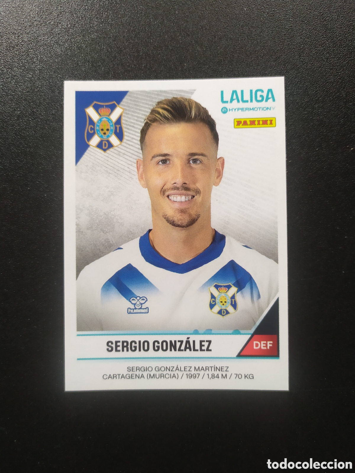 Fu&szlig;ball-Sticker: Liga Hypermotion 2024 2025 24 25 panini Sergio Gonz&aacute;lez n&deg; 390 Tenerife