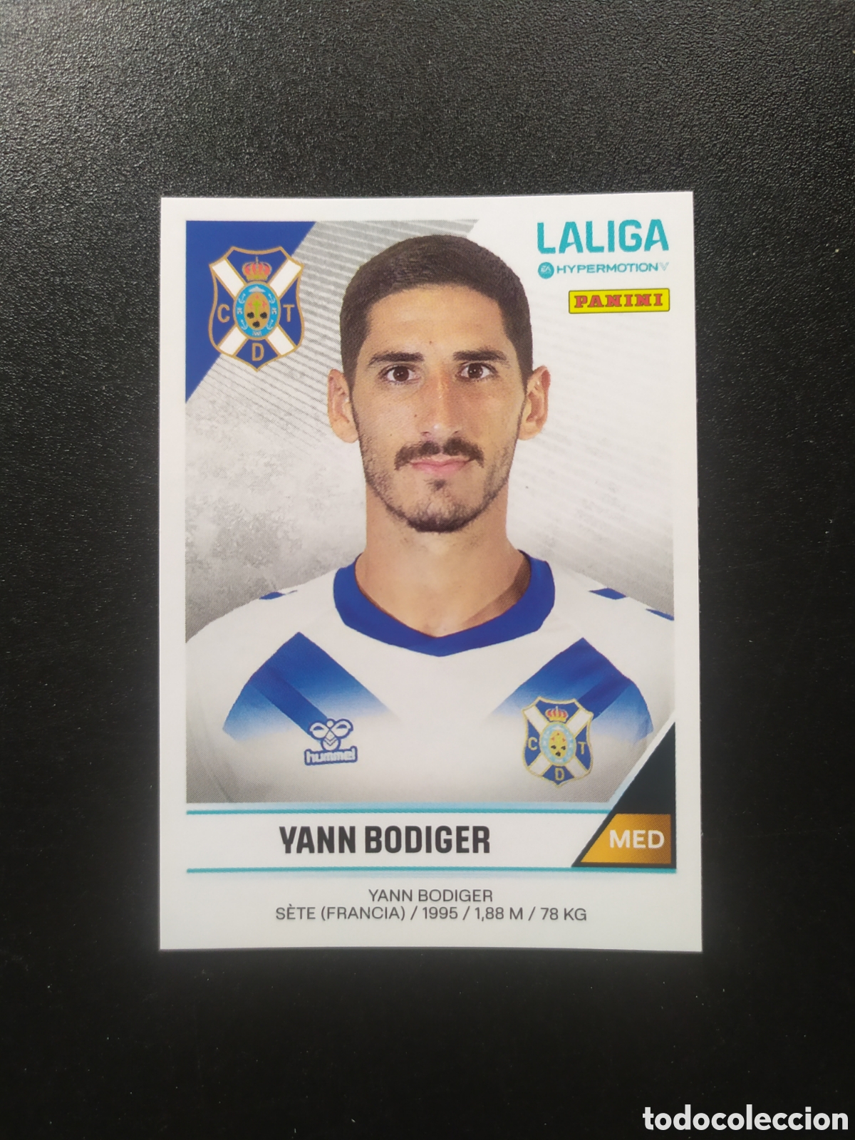 Cromos de Futebol: Liga Hypermotion 2024 2025 24 25 panini Yann Bodiger n&deg; 392 Tenerife