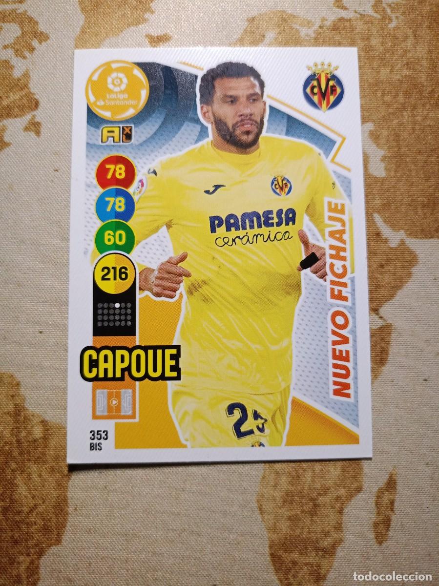 Fu&szlig;ball-Sticker: Villarreal 353 bis CAPOUE Adrenalyn 2020-21