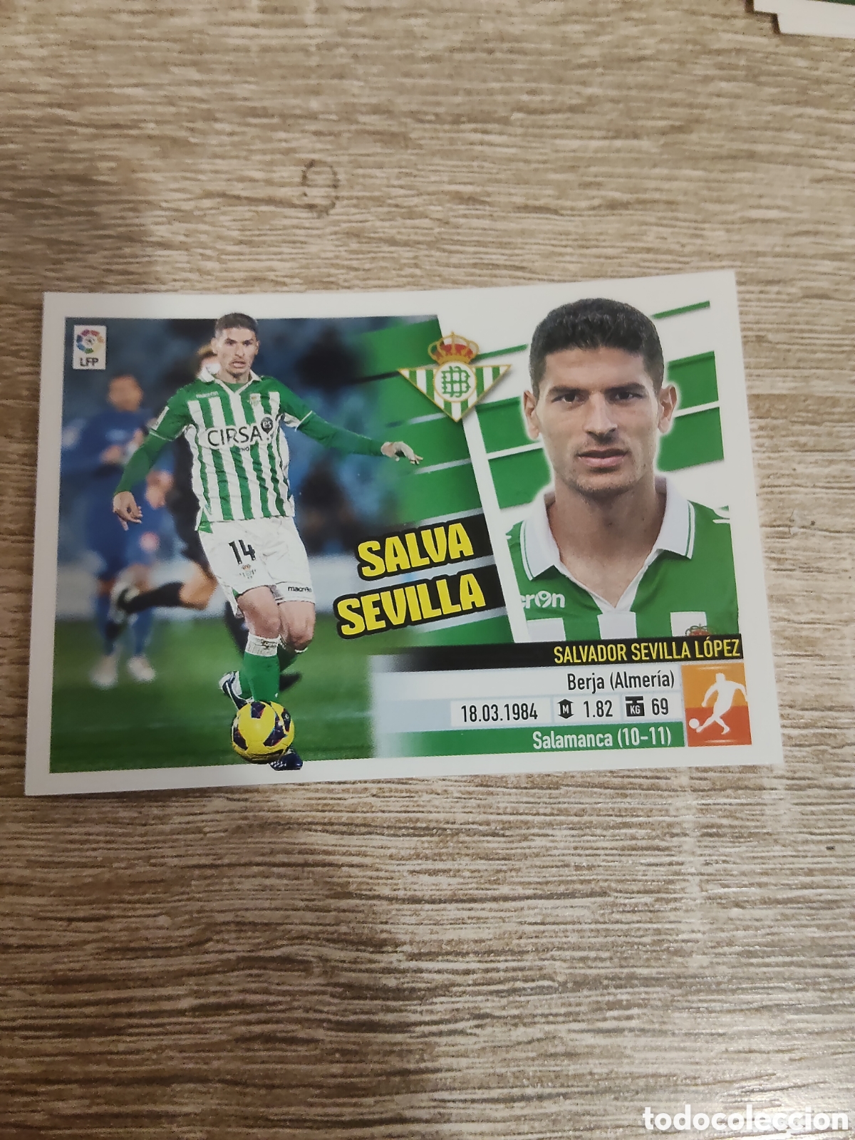 Cromos de F&uacute;tbol: Salva Sevilla Real Betis liga 2013 2014 13 14 ediciones este