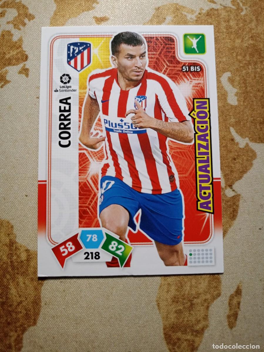 Cartes &agrave; collectionner de Football: Atl&eacute;tico de Madrid 51 bis CORREA Adrenalyn 2019-20