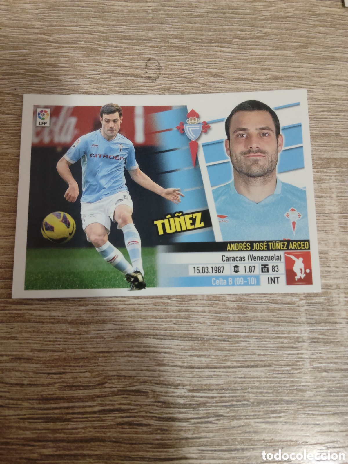 Cromos de F&uacute;tbol: Tu&ntilde;ez Celta de Vigo liga 2013 2014 13 14 ediciones este