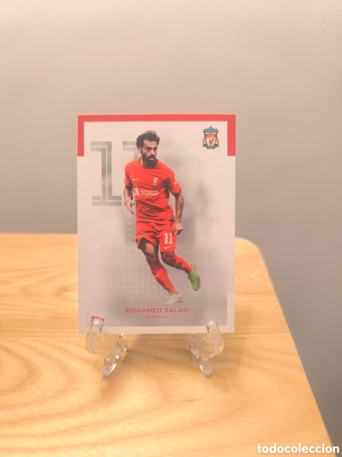 Football Stickers: Mohamed Salah Topps Liverpool