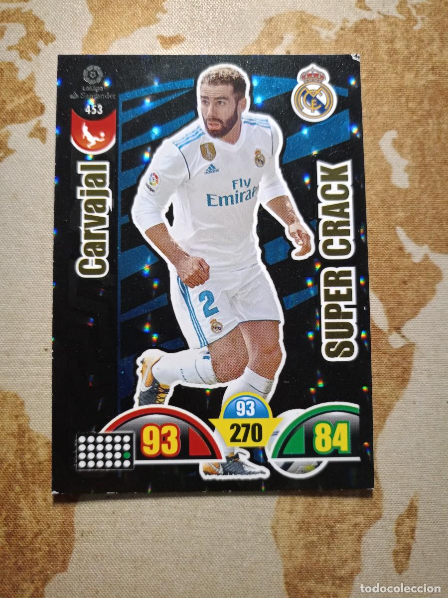 Fu&szlig;ball-Sticker: # S&uacute;per Crack 453 CARVAJAL Adrenalyn 2017-18