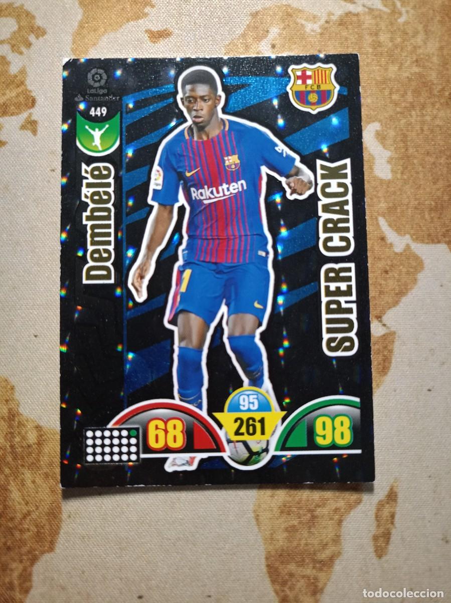 Cartes &agrave; collectionner de Football: # S&uacute;per Crack 449 DEMBEL&Eacute; Adrenalyn 2017-18