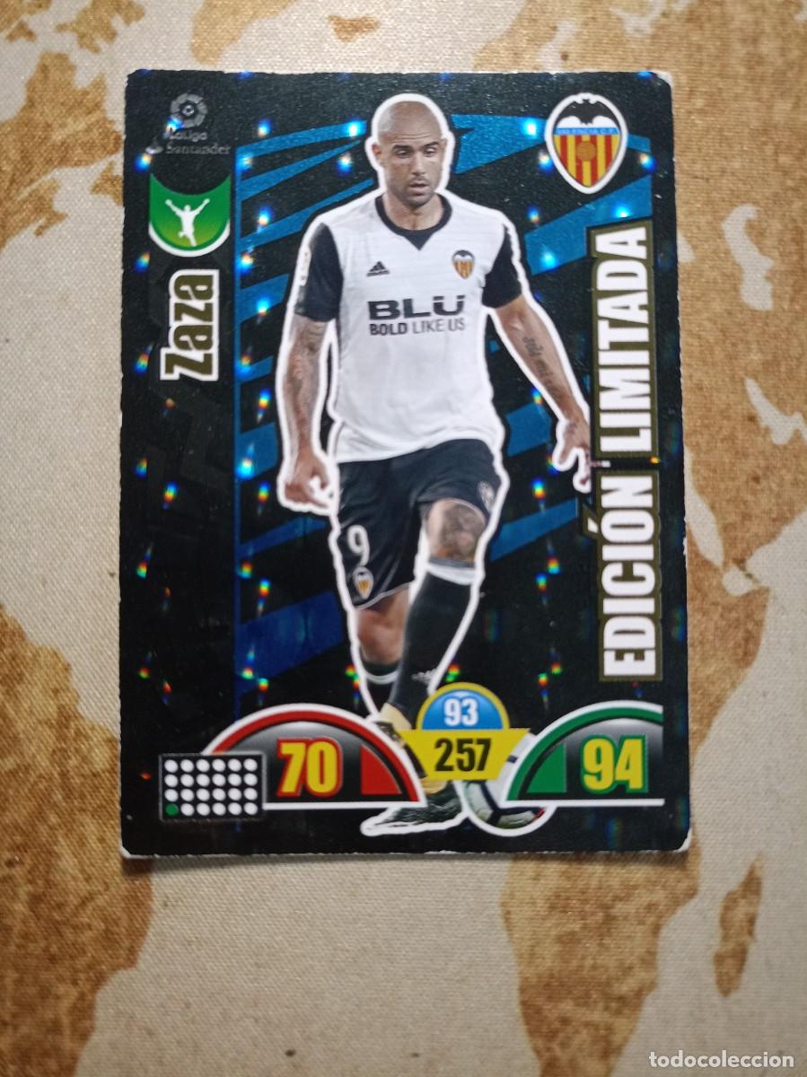 Fu&szlig;ball-Sticker: # Edici&oacute;n Limitada ZAZA Adrenalyn 2017-18