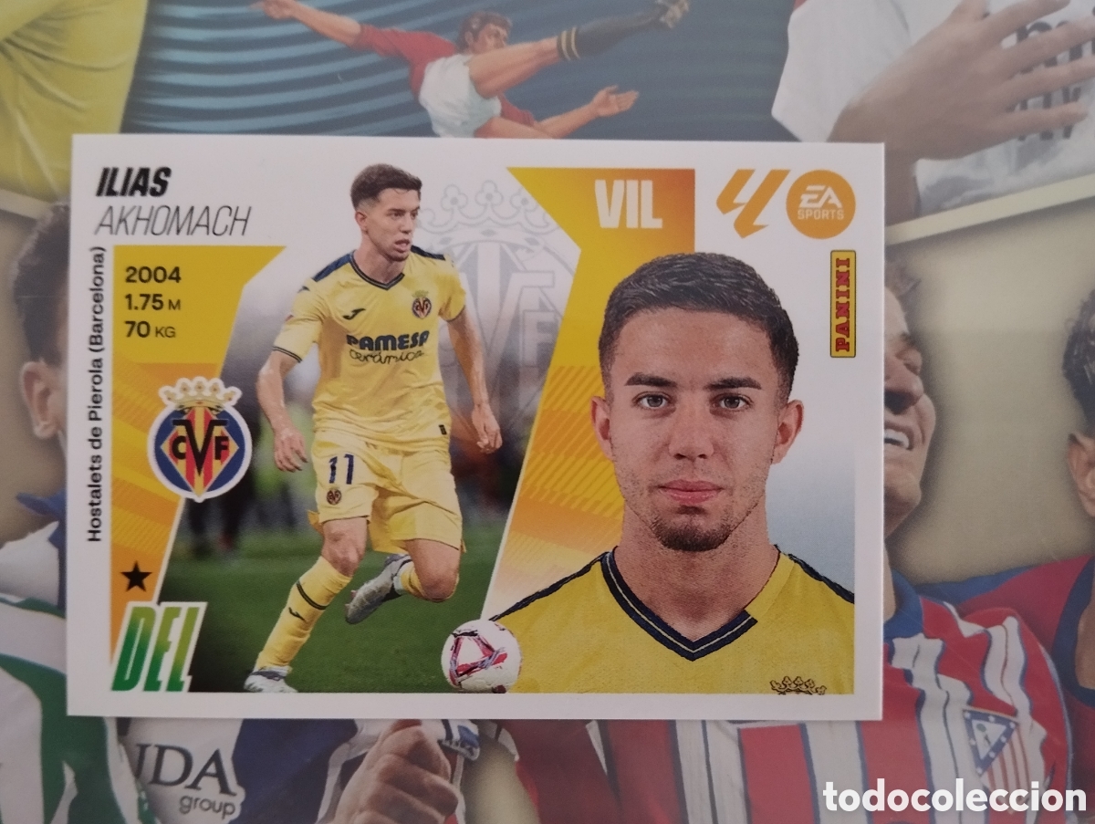 Fu&szlig;ball-Sticker: LIGA ESTE 2025 2026 25 26 - PANINI - N⁰ 16 ILIAS VILLARREAL