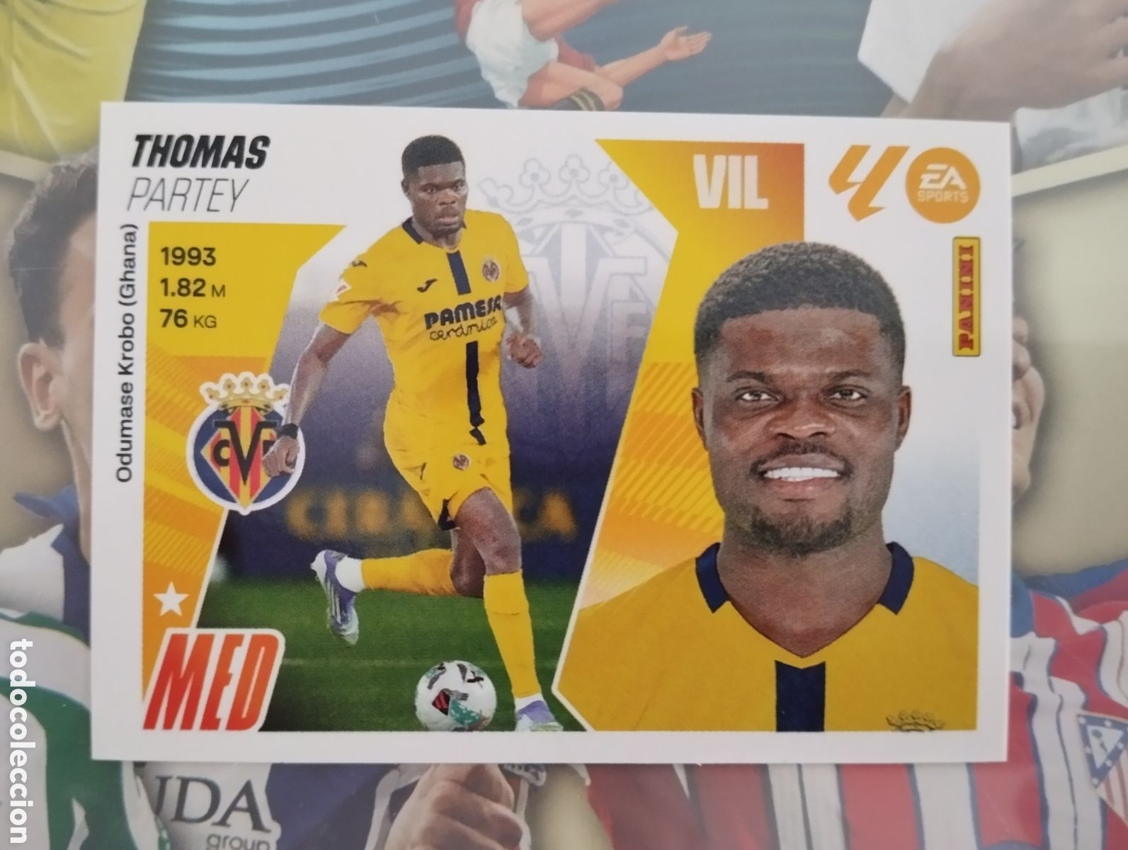 Fu&szlig;ball-Sticker: LIGA ESTE 2025 2026 25 26 - PANINI - N⁰ 14 BIS THOMAS VILLARREAL