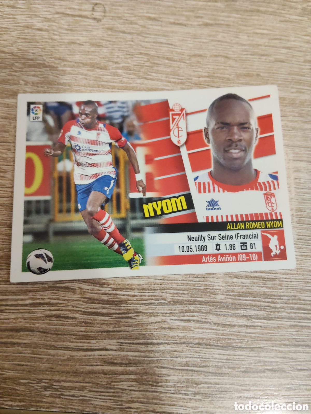 Cromos de F&uacute;tbol: Nyom Granada liga 2013 2014 13 14 ediciones este