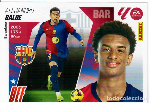 Fu&szlig;ball-Sticker: CROMO PANINI LIGA ESTE 2025-26 (25 - 26) - N&ordm; 10 A - BALDE - BARCELONA