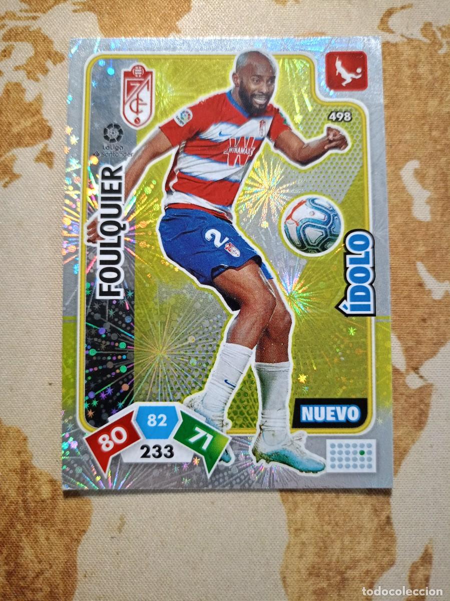 Fu&szlig;ball-Sticker: # &Iacute;dolo 498 FOULQUIER Adrenalyn 2019-20