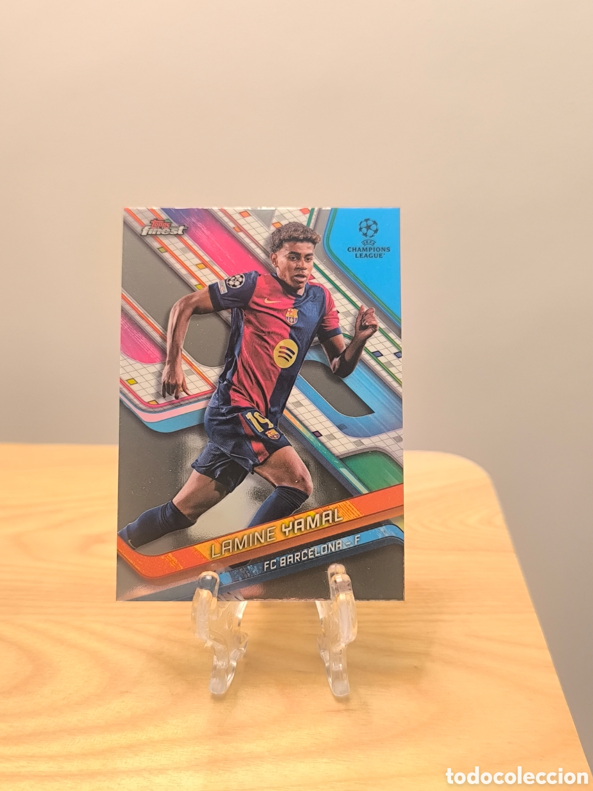 Cromos de F&uacute;tbol: Lamine Yamal Topps Finest