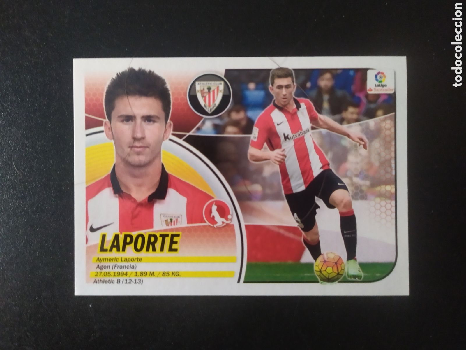 Figurine di Calcio: Liga este 2016 2017 16 17 panini Laporte n&deg; 5 Athletic Bilbao