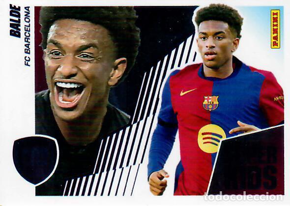 Figurine di Calcio: CROMO PANINI LIGA ESTE 2025-26 (25 - 26) - SUPER KIDS N&ordm; 2 - BALDE - BARCELONA