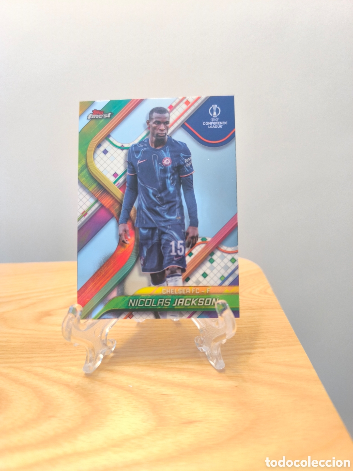 Football Stickers: Nicol&aacute;s Jackson Topps Finest