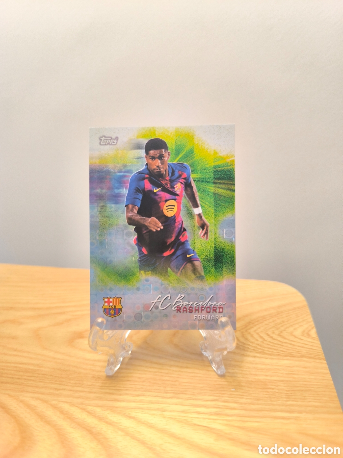 Football Stickers: Marcus Rashford Topps paralela
