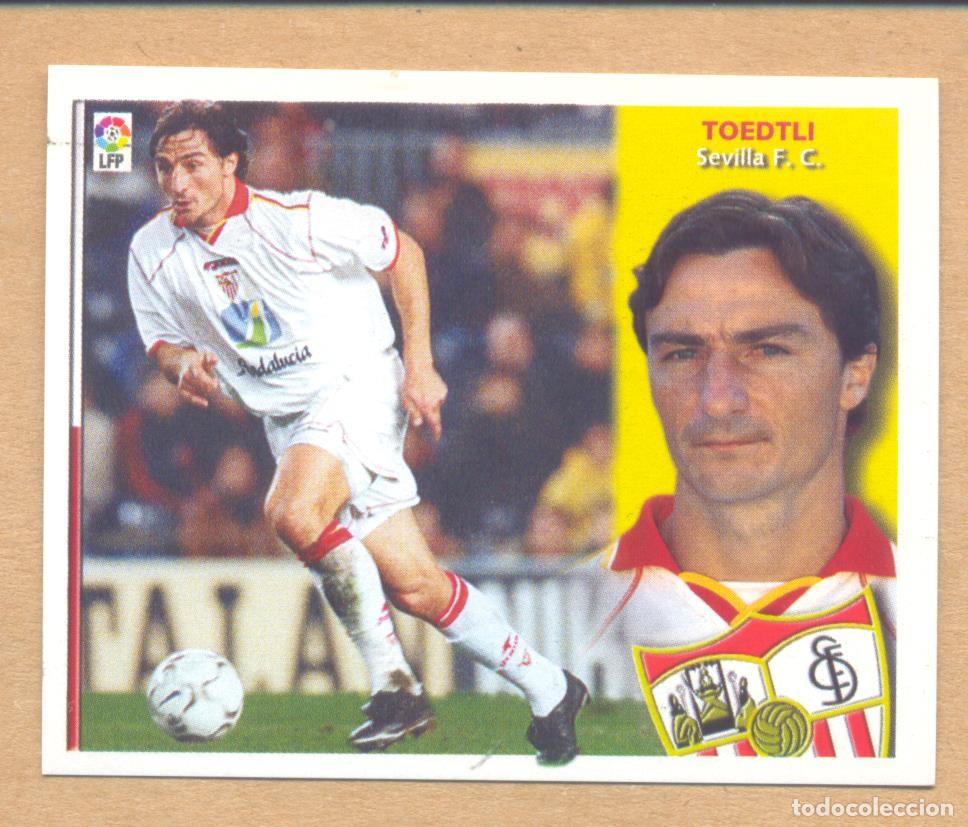 Fu&szlig;ball-Sticker: liga 2002-2003 este, toedtli - sevilla, nunca pegado, ver foto