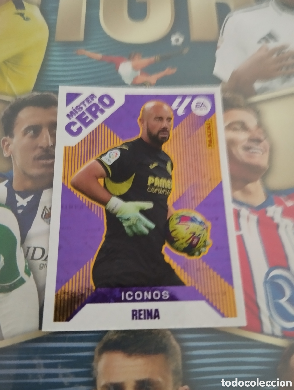 Cromos de F&uacute;tbol: LIGA ESTE 2025 2026 25 26 - PANINI - N&ordm; 15 REINA MISTER CERO ICONOS