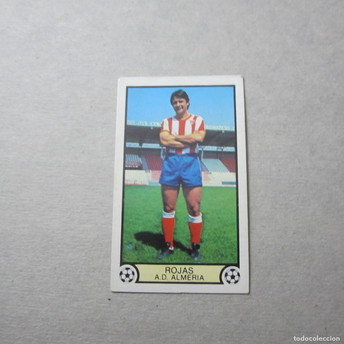 Cromos de F&uacute;tbol: EDICIONES ESTE. LIGA 79-80. NUEVO.ROJAS-A.D. ALMERIA.