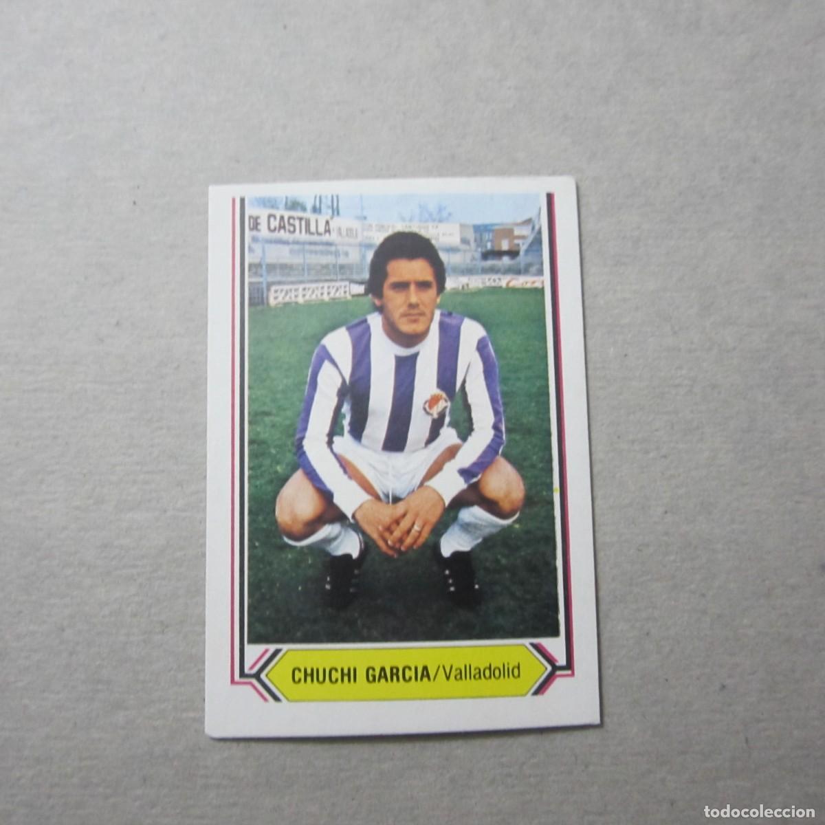 Cromos de F&uacute;tbol: EDICIONES ESTE. LIGA 80-81. NUEVO. CHUCHI GARCIA-REAL VALLADOLID.