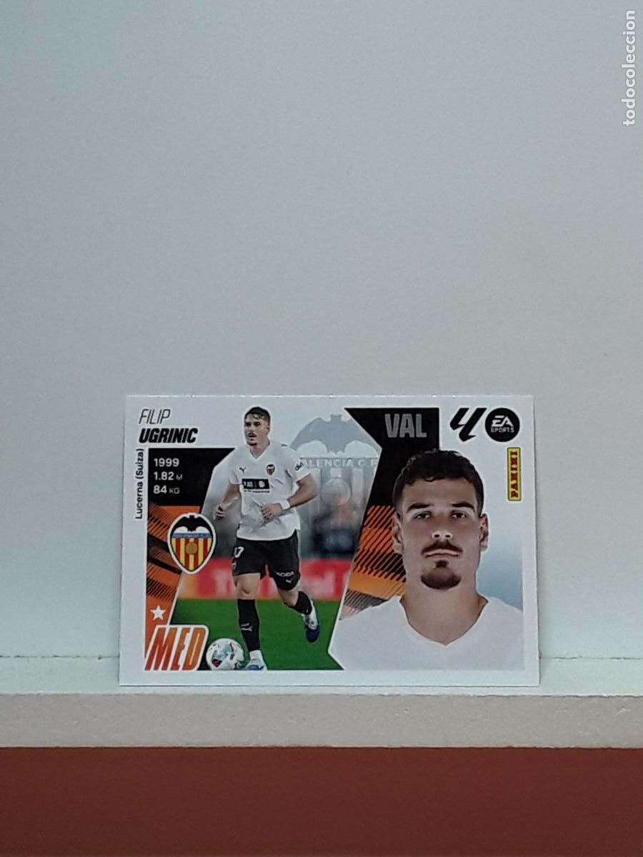 Cartes &agrave; collectionner de Football: LALIGA ESTE 2025 2026 EA SPORTS 25 26 ALBUM PANINI LIGA N 37 VALENCIA FICHAJE FILIP UGRINIC