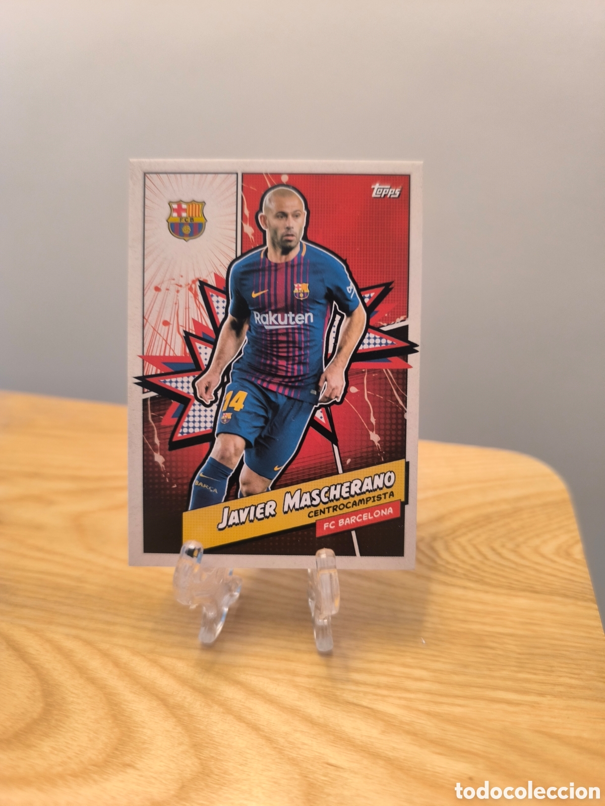 Football Stickers: Javier Mascherano Topps