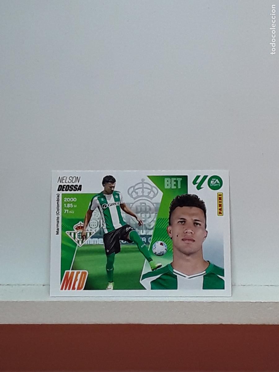 Cartes &agrave; collectionner de Football: LALIGA ESTE 2025 2026 EA SPORTS 25 26 ALBUM PANINI LIGA N 39 BETIS FICHAJE NELSON DEOSSA