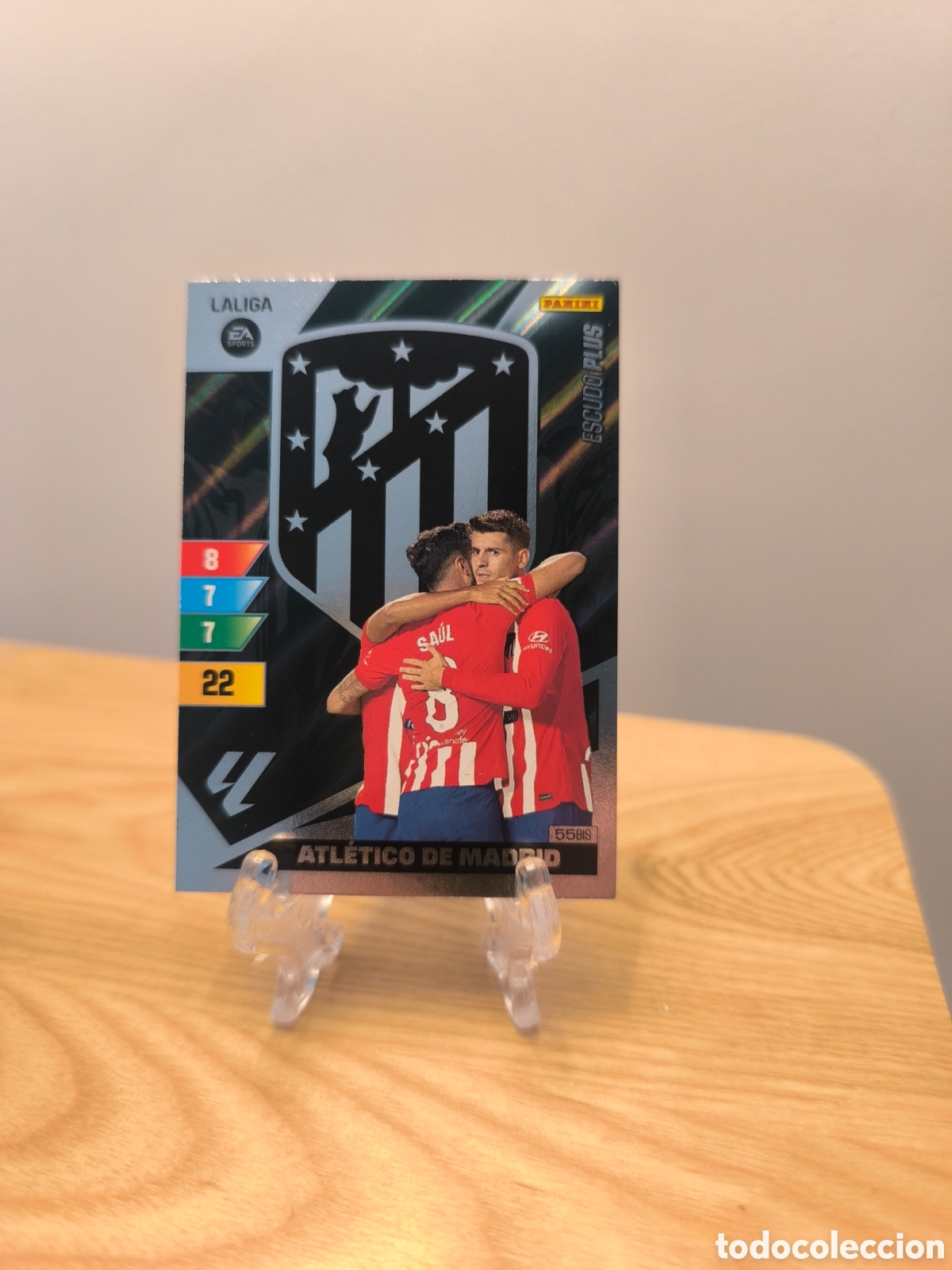 Football Stickers: ESCUDO PLUS Atl&eacute;tico de Madrid
