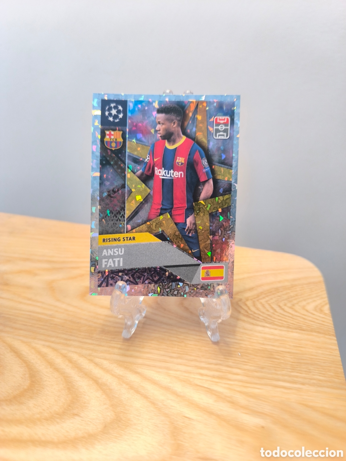 Football Stickers: Ansu Fati Topps Barcelona