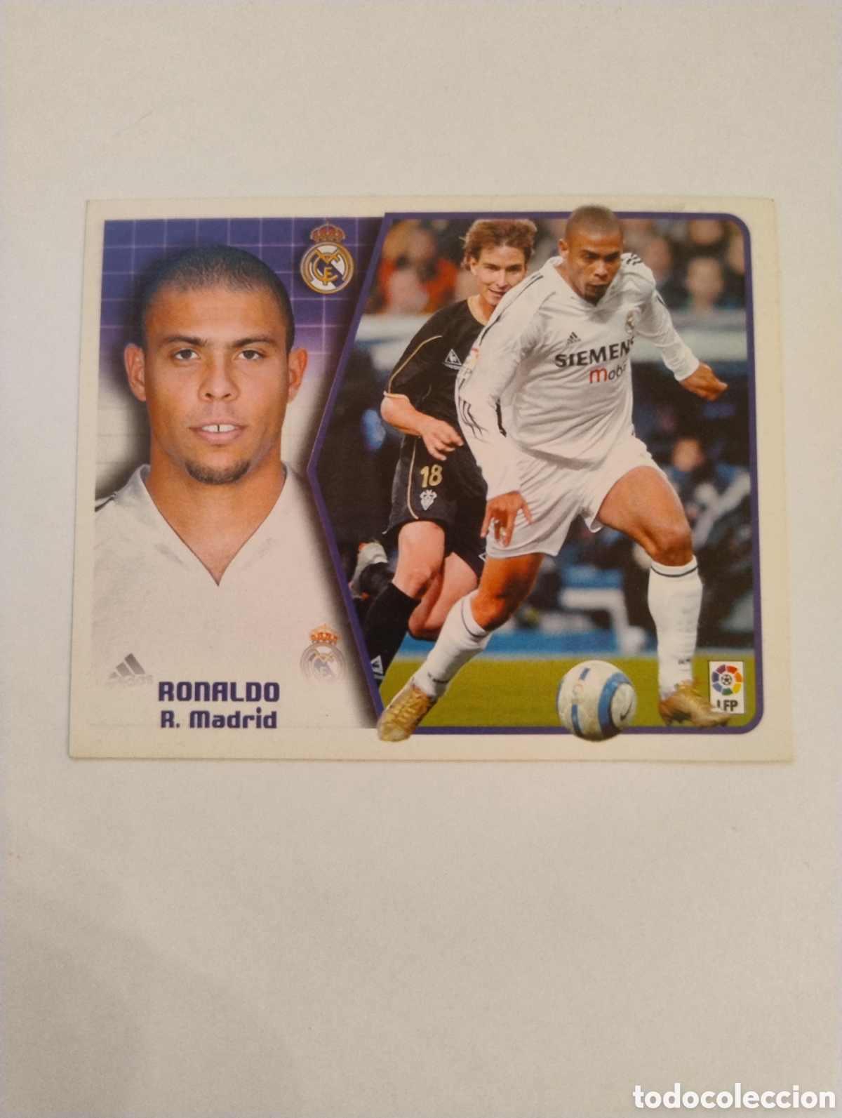 Cromos de Futebol: Ronaldo - Real Madrid - Liga Este 2005 - 2006