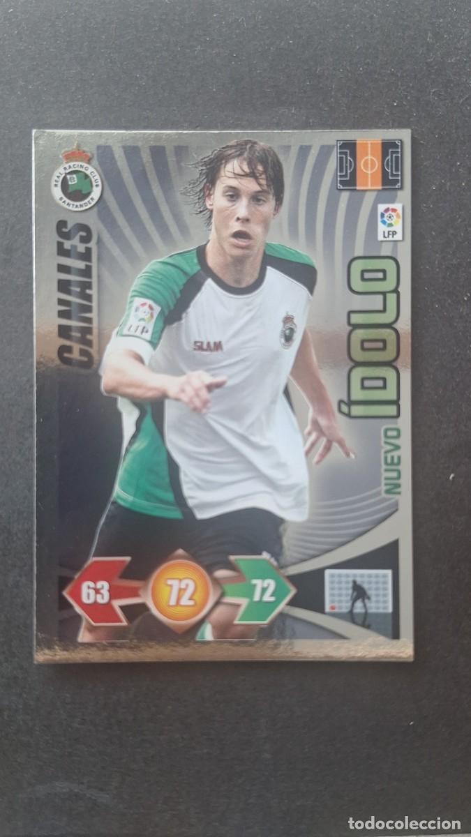 Cromos de f&uacute;tbol: L3 CANALES RACING DE SANTANDER NUEVO IDOLO ADRENALYN XL LIGA 2009 2010 09 10 PANINI