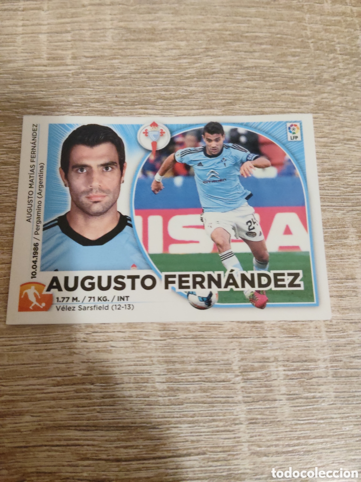 Cromos de F&uacute;tbol: Augusto Fern&aacute;ndez Celta de Vigo liga 2014 2015 14 15 ediciones este