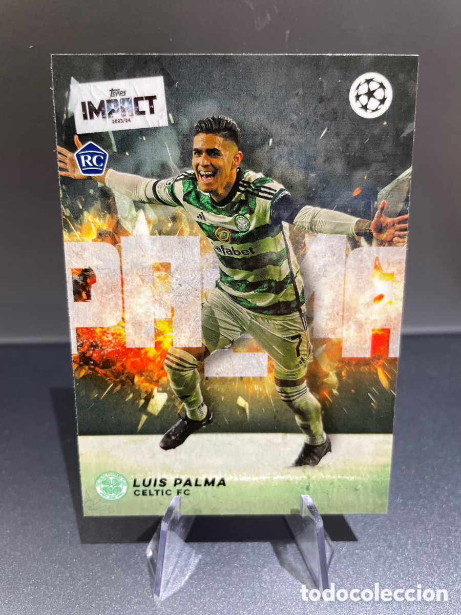 Fu&szlig;ball-Sticker: Luis Palma Rookie Topps Impact 2023-24 Celtic Glasgow
