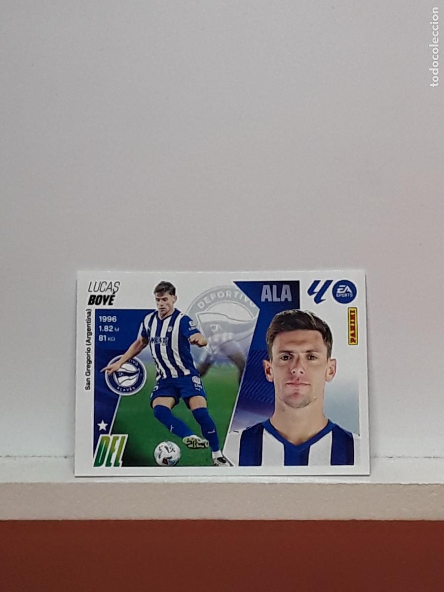 Cromos de f&uacute;tbol: LALIGA ESTE 2025 2026 EA SPORTS 25 26 ALBUM PANINI LIGA N 19BIS 19 BIS ALAVES LUCAS BOYE