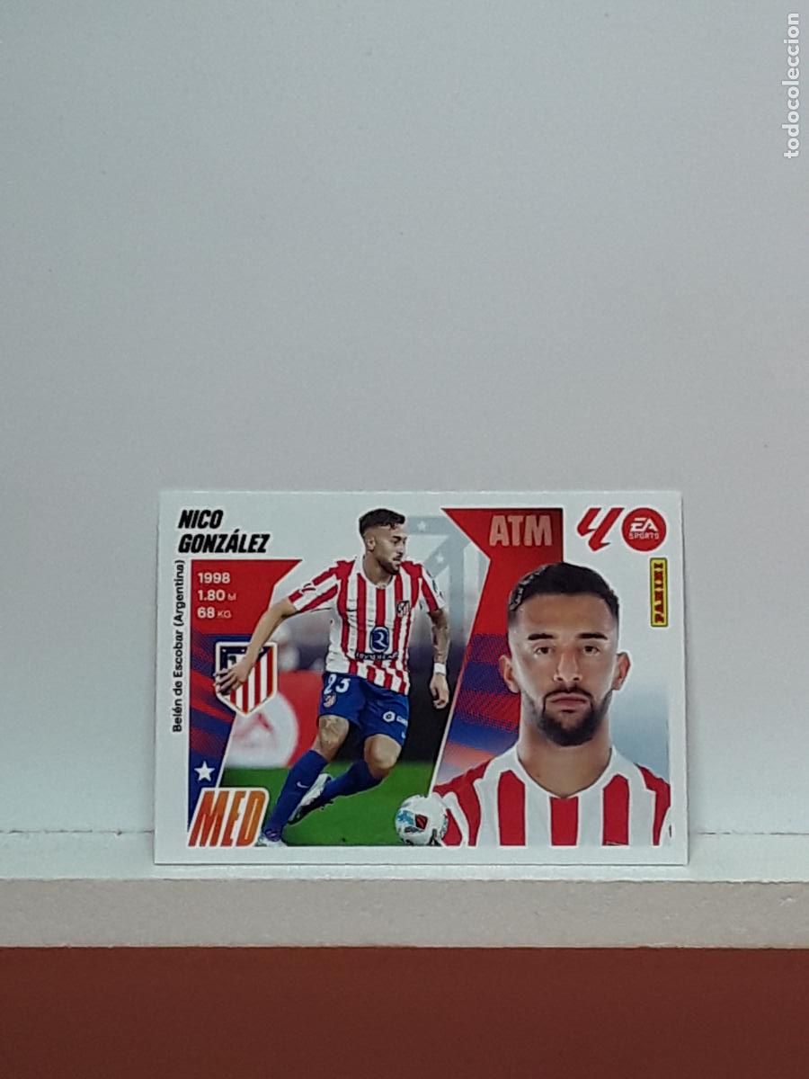 Cromos de f&uacute;tbol: LALIGA ESTE 2025 2026 EA SPORTS 25 26 ALBUM PANINI LIGA N 12BIS 12 BIS ATLETICO MADRID NICO GONZALEZ