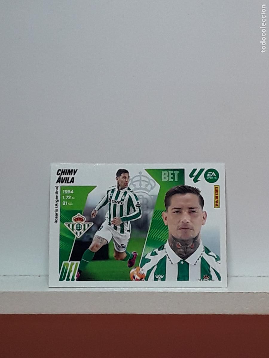 Cromos de F&uacute;tbol: LALIGA ESTE 2025 2026 EA SPORTS 25 26 ALBUM PANINI LIGA N 19BIS 19 BIS BETIS CHIMY AVILA