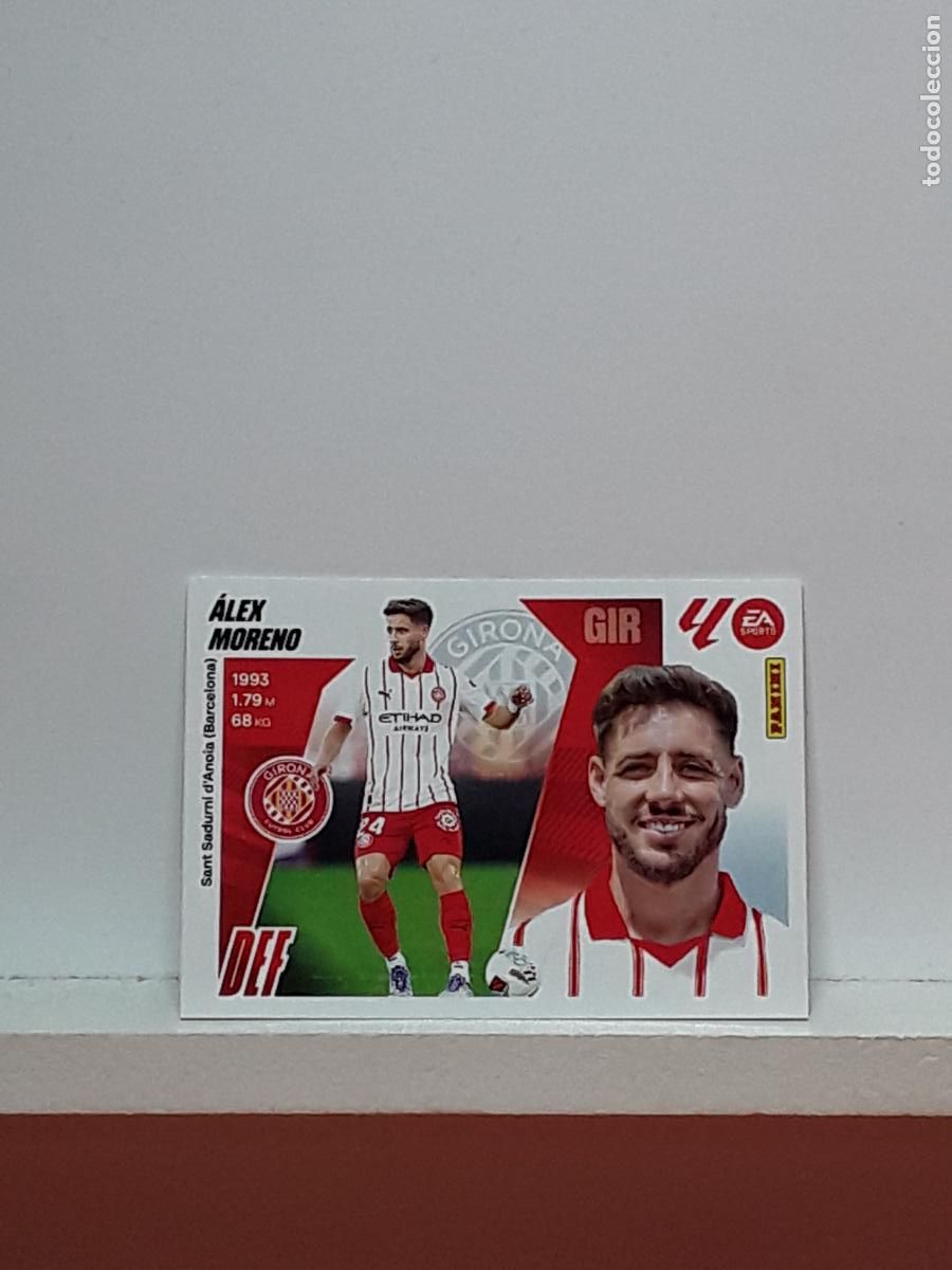Cromos de f&uacute;tbol: LALIGA ESTE 2025 2026 EA SPORTS 25 26 ALBUM PANINI LIGA N 10BIS 10 BIS GIRONA ALEX MORENO